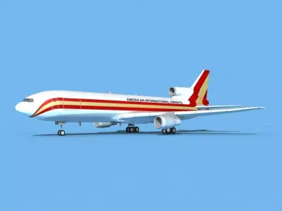 Lockheed L-1011 Kitty Hawk  3D model