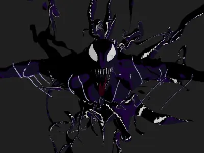 venom sculpt 3D model