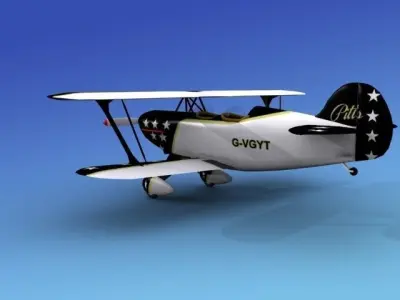 Pitts Special 3D model