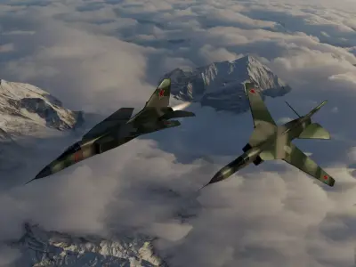 MiG-23 flogger 3D model