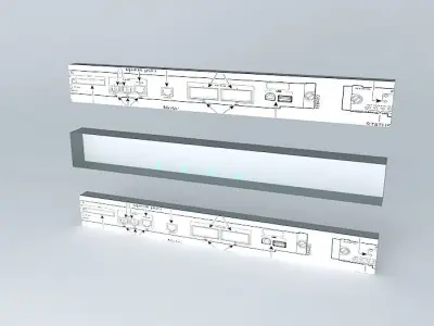Cisco Catalyst 650x Line Cards 3D model