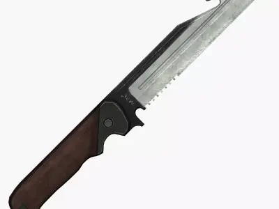 ACB-90 Advanced Combat Blade 90 Low-poly 3D model
