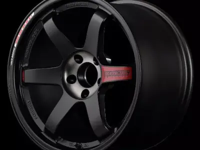 Volk Rays TE37 SL BK 3 3D model