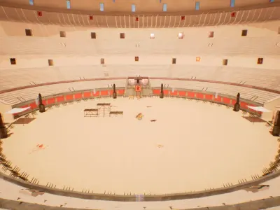 Fight arena - Colosseum 3D model