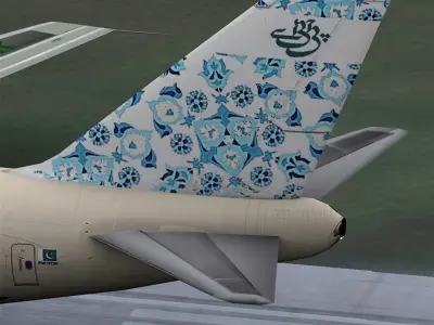  747-200 Jumbo Jet 3D model