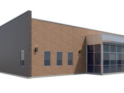Commercial Building-008 Office 3D model