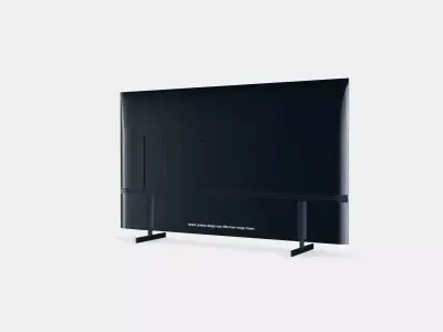 50 Crystal UHD DU8000 4K 3 3D model