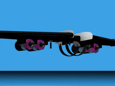 Jetman wings 3D model