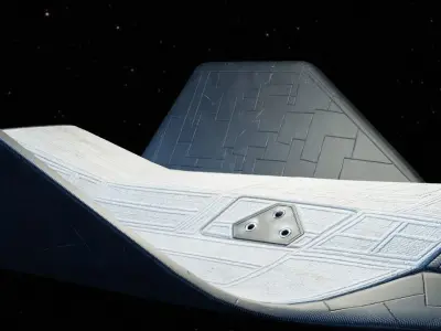 Spcaceship Concept 3D model