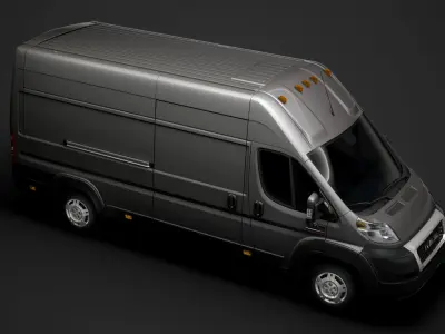 Ram Promaster Cargo 3500 H3 159WB EXT 2020 3D model