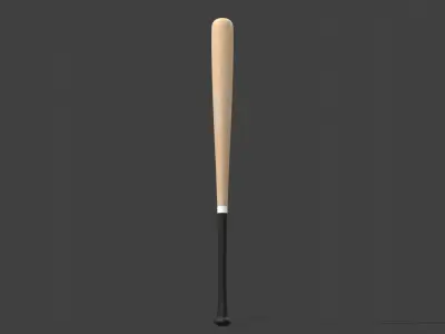 Baseball Bat 3D model 19