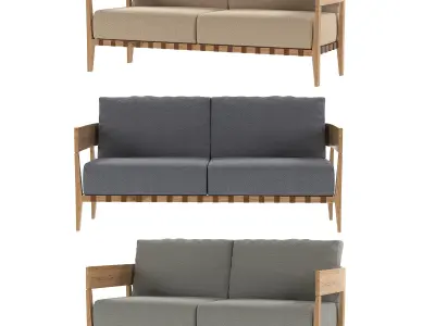 Garden Sofa Free 3D model