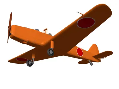 ki107 Basic Trainer 3D model