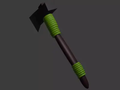Axe for survival 3D model