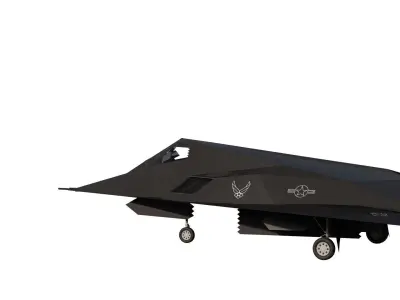 Lockheed F 117 Nighthawk 3D model
