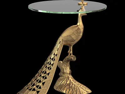 Pavo Side Table 3D model