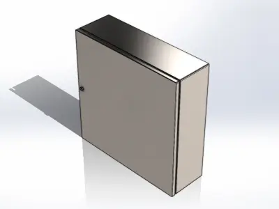 Painel Eletrico 200 x 600 x 600 Electrical 3D model