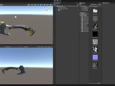 Metal Axe Low-poly 3D model