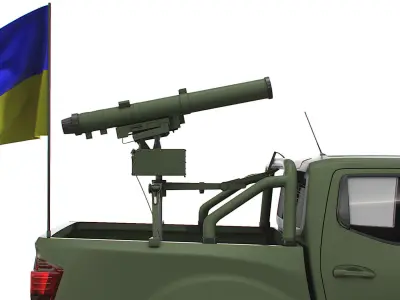 Nissan Navara Tekna Stugna P 2022 3D model