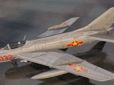 Mikoyan-Gurevich MIG-19 Farmer 3D model