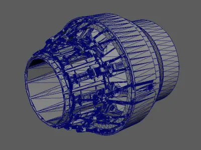 Thrust Nozzle 3D model