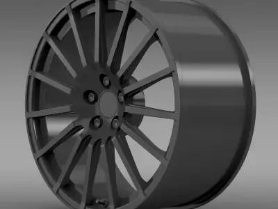 Subaru BRZ STI rim 3D model
