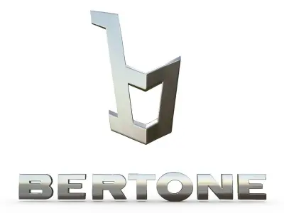 bertone logo 3D model