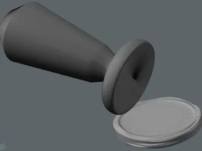 Stamp wax sealer Free 3D model
