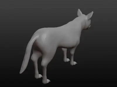 dog model 3D model