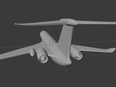lainer airplane 3D print model