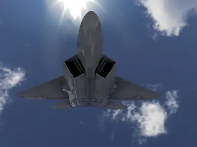 FA22 Raptor 3D model