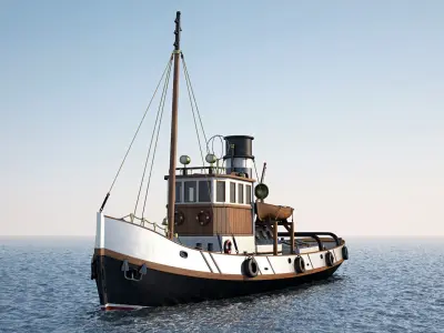 Tugboat Collection 3D model