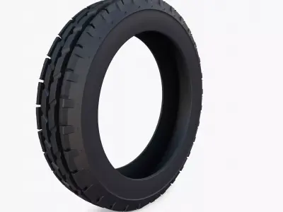Tractor Tire v1 3D model