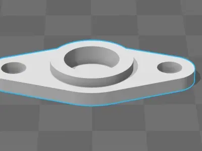 bearings holder D11 B4 d5 3D print model