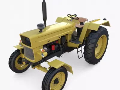 Generic Tractor v2 3D model