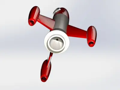 Simple Rocket 3D model