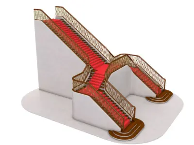 Palace Staircase 3D model