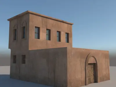 Medieval House 3D model