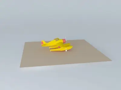 Grumman airplane Free 3D model