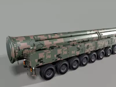 DF-61 Missile 3D model