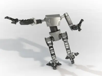 Robot star wars 3D model