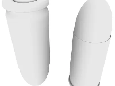 32 ACP Cartridge 3D model