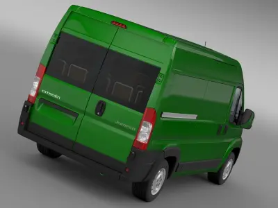 Citroen Relay Van L2H2 2006-2014 3D model