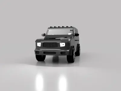 Suv car 3D print model