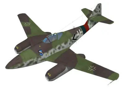 Messerschmitt Me 262 A-1a 3D model