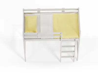 Bunk Bed Free 3D model