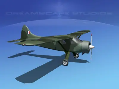 Dehaviland DH-2 Beaver RBA 3D model