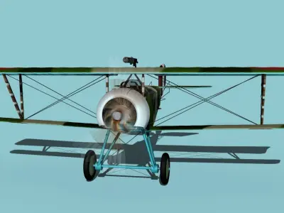 Nieuport 11 VHP V13 3D model