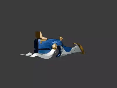 Jhin pistol 3D model