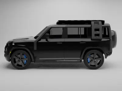 Land rover defender 3D model